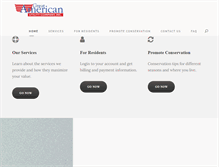 Tablet Screenshot of greatamericanutility.com